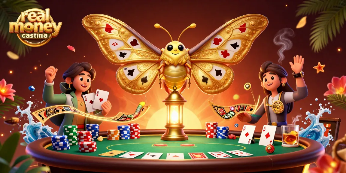 Experience the excitement at a real money casino Australia with dynamic poker scenes and vibrant visuals.